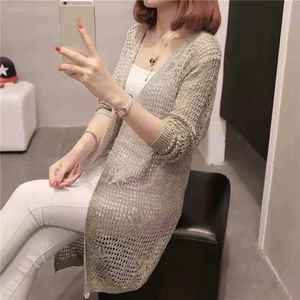 Long Causal Cardigan Sweaters Women